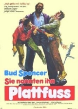Filmplakat Sie nannten ihn Plattfuß 1974